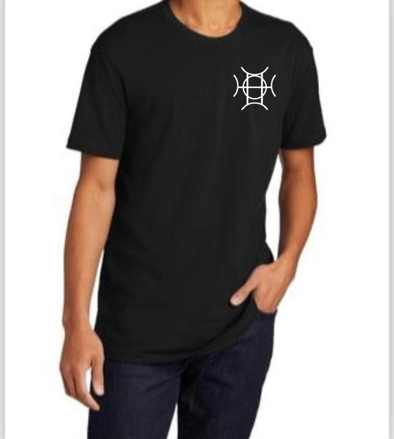 Black is the baseline of every serious wardrobe — and The Mark Crew elevates it. A 100% cotton crewneck in deep black carries the TAUGEMPIE crest mark on the left chest and the full signature logo graphic across the back. Front and back, the brand speaks.