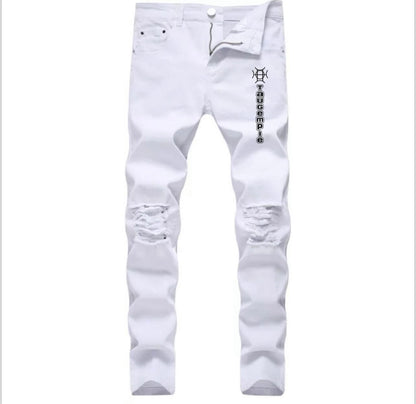 The Signature Graphic Stacked Denim