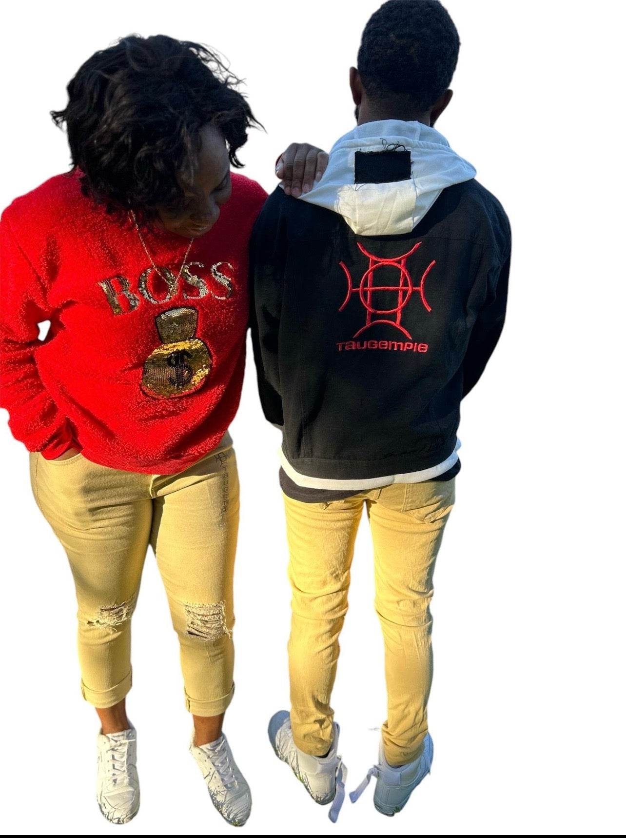 The Signature Graphic Stacked Denim