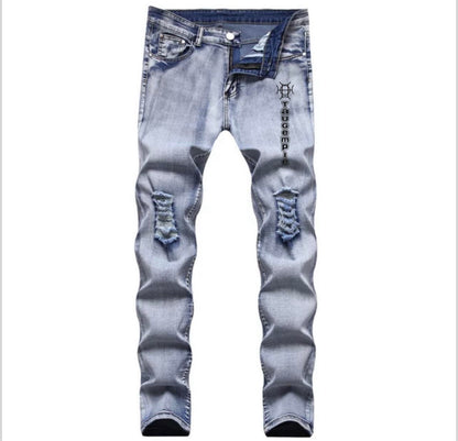 The Signature Graphic Stacked Denim