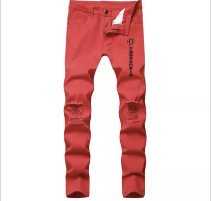 The Signature Graphic Stacked Denim