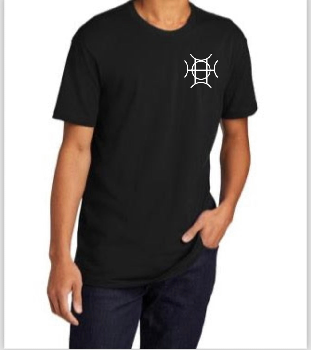 Black is the baseline of every serious wardrobe — and The Mark Crew elevates it. A 100% cotton crewneck in deep black carries the TAUGEMPIE crest mark on the left chest and the full signature logo graphic across the back. Front and back, the brand speaks.